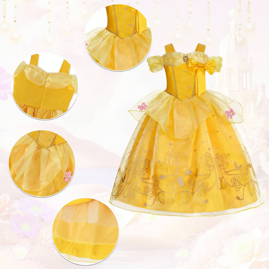Enchanting Princess Costume Set for Girls with Accessories | Perfect for Magical Celebrations