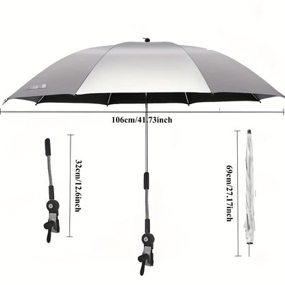 Adjustable Outdoor Umbrella for Sunshade Protection