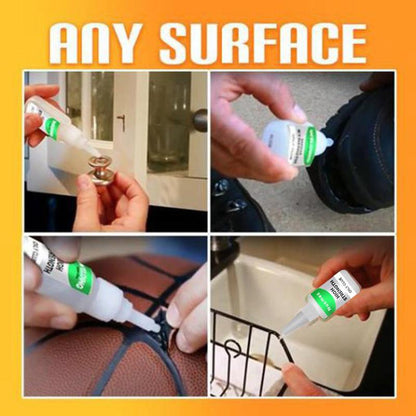 Industrial-Strength Adhesive for Glass, Ceramic, Plastic, Leather & More – Fast-Drying All-Purpose Bonding Solution for Household Repairs