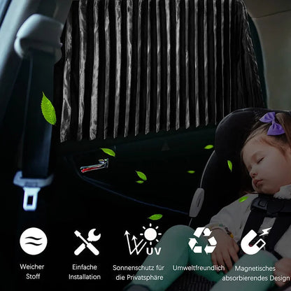 UV Blocking Magnetic Sunshade for Car Side Windows