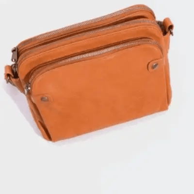 Crossbody Bag Convertible PU Leather Fits 9.7-Inch Tablet