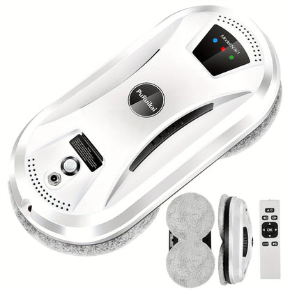 Robotic Window Cleaner with Remote Control for Glass Doors, Mirrors & Windows