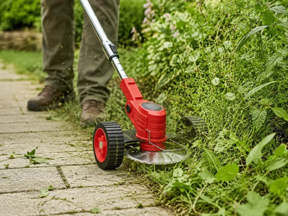 Electric Weed Eater, Electric Weed Wacker, Lawn Edger for Flower Beds, Battery Powered Grass Cutter, Brushless Battery Weed Trimmer