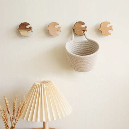 WOODFIN – Wooden Animal Wall Hook