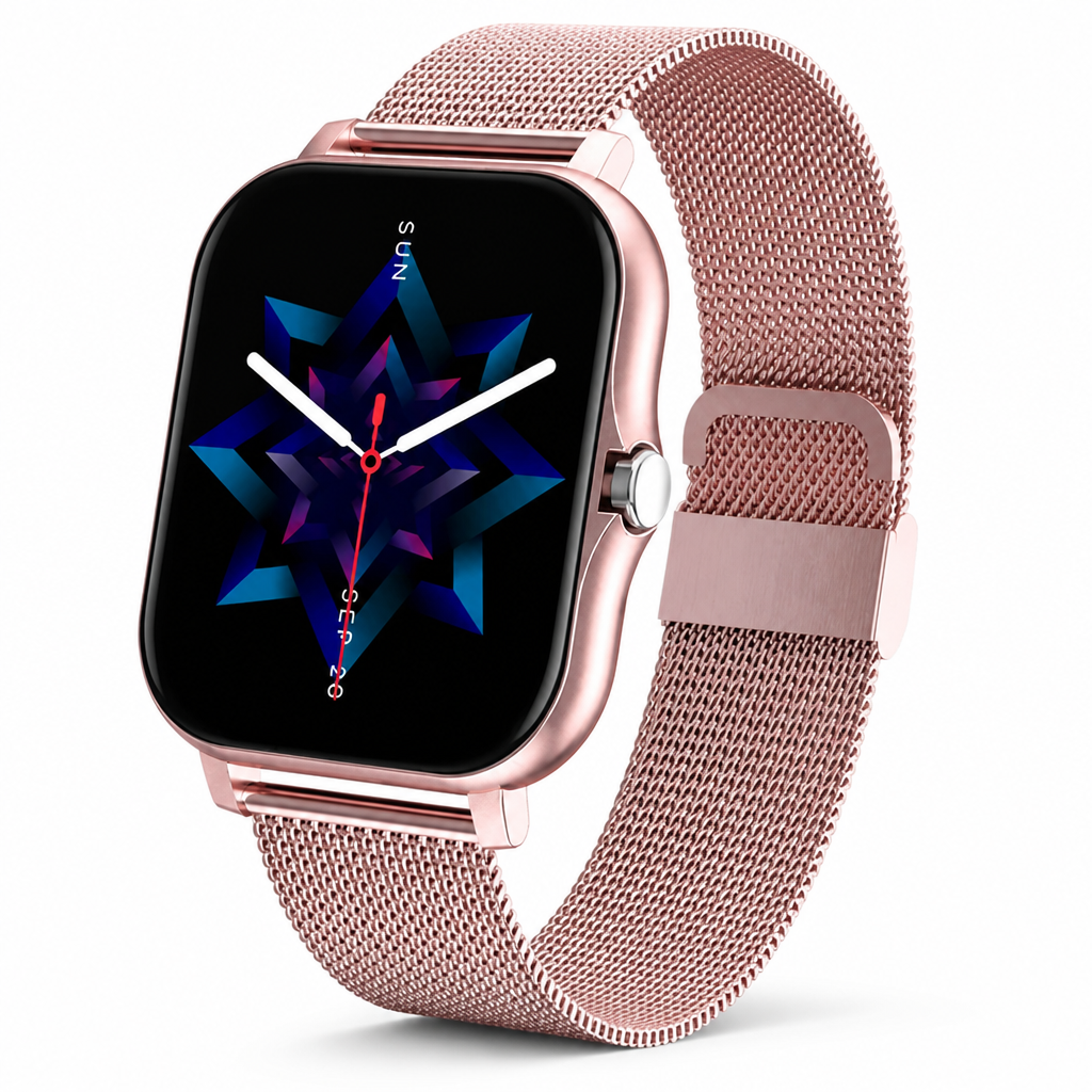 1.83" HD Touchscreen Bluetooth Calling & Health Tracking Smartwatch
