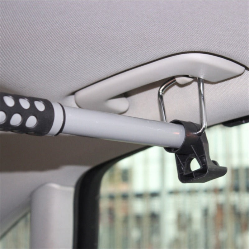 Expandable Clothing Rack for Cars | Telescopic Hanger Bar for Travel