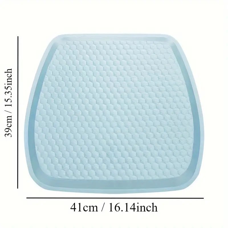 Ergonomic Gel Seat Cushion for Cars, Office Chairs & Home – Memory Foam Support Pad with Cooling Technology for Tailbone & Lower Back Relief