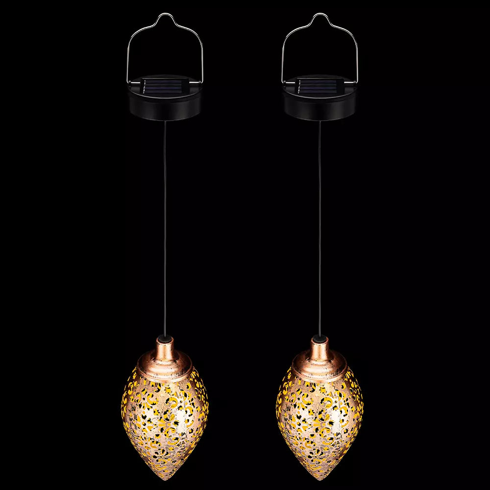 Moroccan Solar Garden Lantern