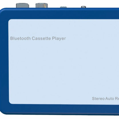 Portable Cassette Player with Bluetooth – Auto-Reverse Tape Deck with Wireless & Wired Playback for Retro Music Lovers
