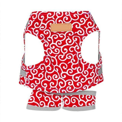 Reflective Cat Harness and Leash Set with Adjustable Vest for Safe Walking, Hiking & Training