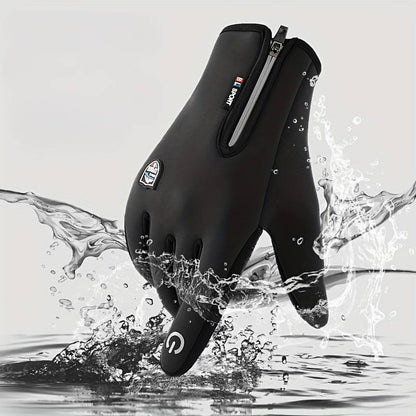 Touchscreen Winter Gloves Waterproof Windproof USB Rechargeable Thermal Heated for Skiing Cycling Driving Outdoor Activities Men Women