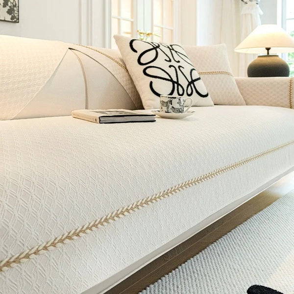 COZYFIT – Stylish Sofa Cover with Secure Non-Slip Design