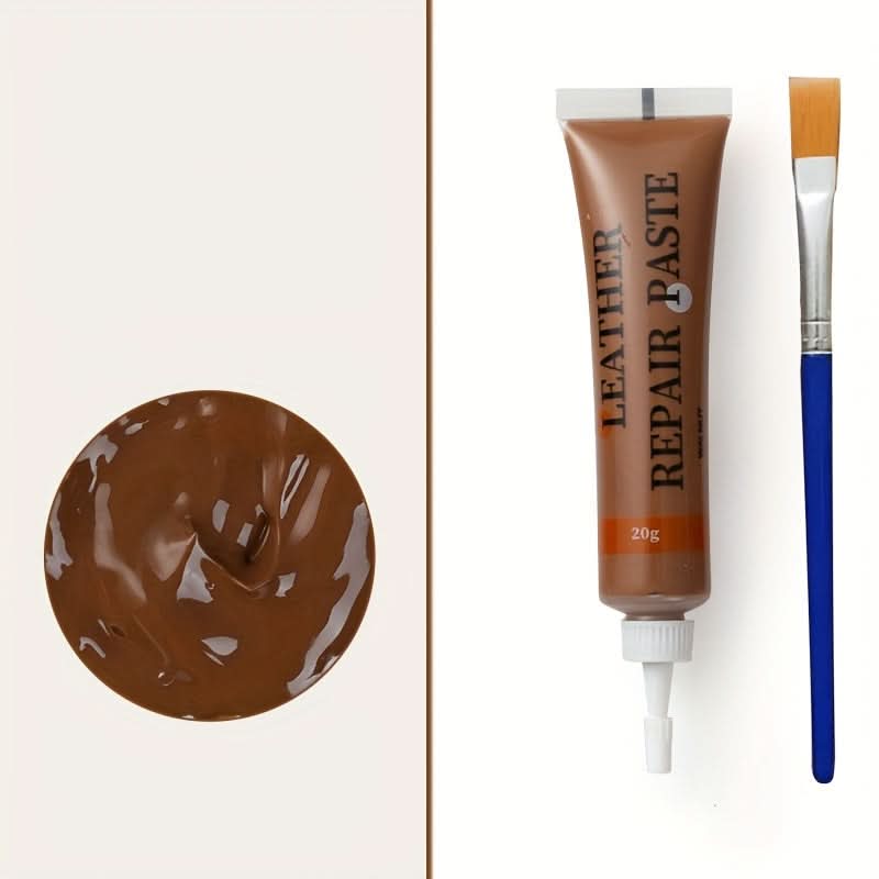 Leather & Vinyl Repair Kit for Couches, Car Interiors & Upholstery – 12 Color Options for Furniture Touch-Ups