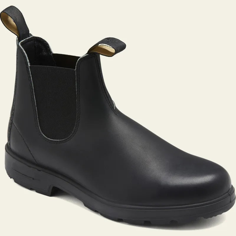 Rain-Ready Pull-On Ankle Boots with Stretchy Side Panels for Women | All-Day Traction Sole