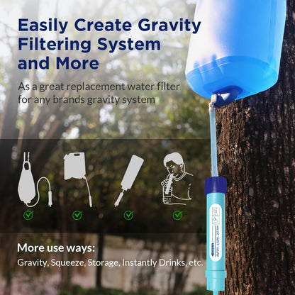 OUTDOORPURE – Mini Water Purifier for Camping Adventures