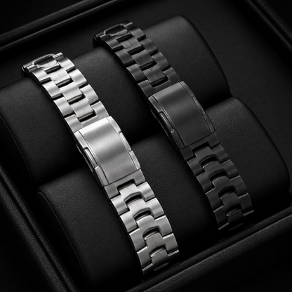 Premium Titanium Watch Band for Garmin Fenix 9 – Metal Link Bracelet with Tool-Free QuickFit Connection – 22mm & 26mm Options for 47mm /