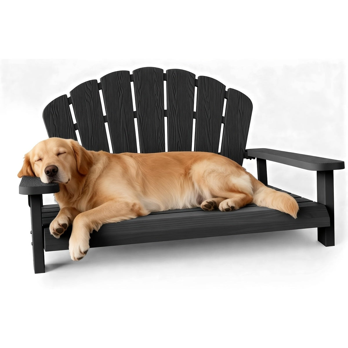 Spacious Resin Dog Bed Suitable for Both Indoor And Outdoor Use, Easy to Maintain As It Doesn'T Conceal Dirt