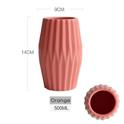 Sakura Grace Ceramic Vases