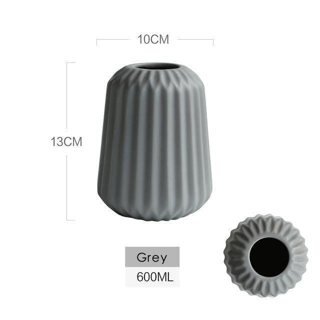Sakura Grace Ceramic Vases