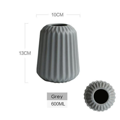 Sakura Grace Ceramic Vases