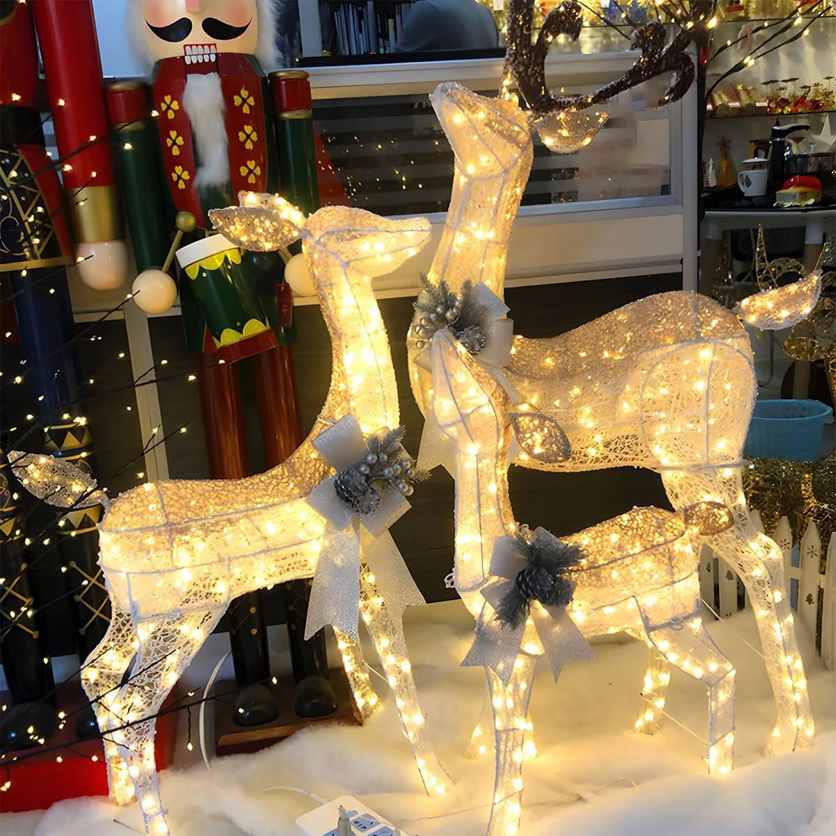 ELKLUME – Christmas Elk Lighting for Elegant Holiday Glow