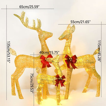 ELKLUME – Christmas Elk Lighting for Elegant Holiday Glow