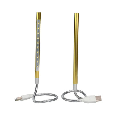 Flexible USB Desk Light with Adjustable Gooseneck Arm for Reading, Computer Work & Office Task Lighting
