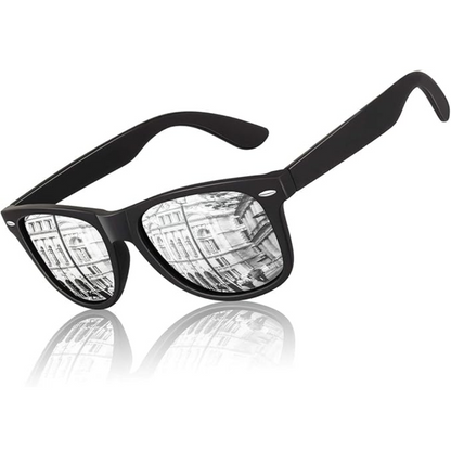 Polarized Retro Sunglasses UV400 Protection Unisex Vintage Eyewear Driving Hiking Water Sports Glare Reduction Lightweight Frames Men Women