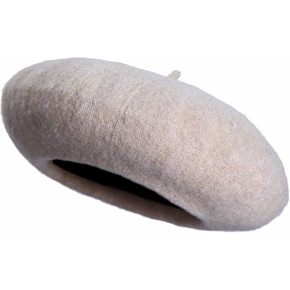 Women's Wool Beret Hat – Lightweight Parisian-Style Winter Cap in 10 Colors for Fall & Cold Weather