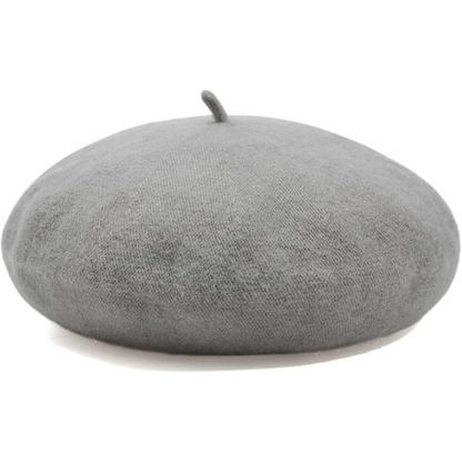 Women's Wool Beret Hat – Lightweight Parisian-Style Winter Cap in 10 Colors for Fall & Cold Weather
