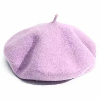Women's Soft Felt Hat French Style Artist Cap Stretchy Headwear for Fall Winter Daily Fashion Casual Formal Wear