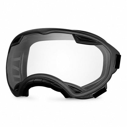Ortekor Outdoor Dog Goggles for Hiking, Beach & Windy Rides - Smoke Lens Coverage for Dust, Sand & Debris