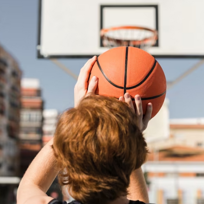Quiet Indoor Basketball with Soft Bounce for Apartments, Kids' Rooms & Home Training | Silent Play