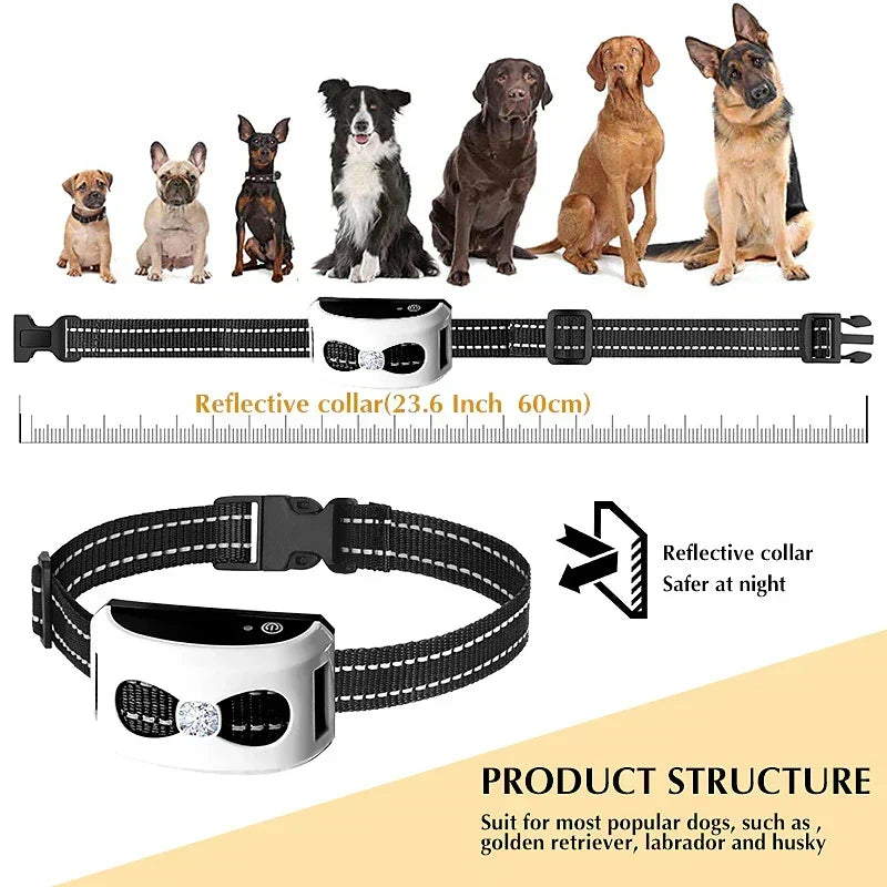 Wireless Dog Fence & Training Collar System with 300-Yard Range | Waterproof Rechargeable Pet Containment for Small Medium Large Dogs