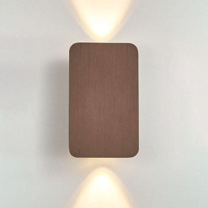6W LED Metal Sconce for Entryways & Cozy Spaces – Hardwired Modern Fixture in Black, Gold, Coffee & Gray