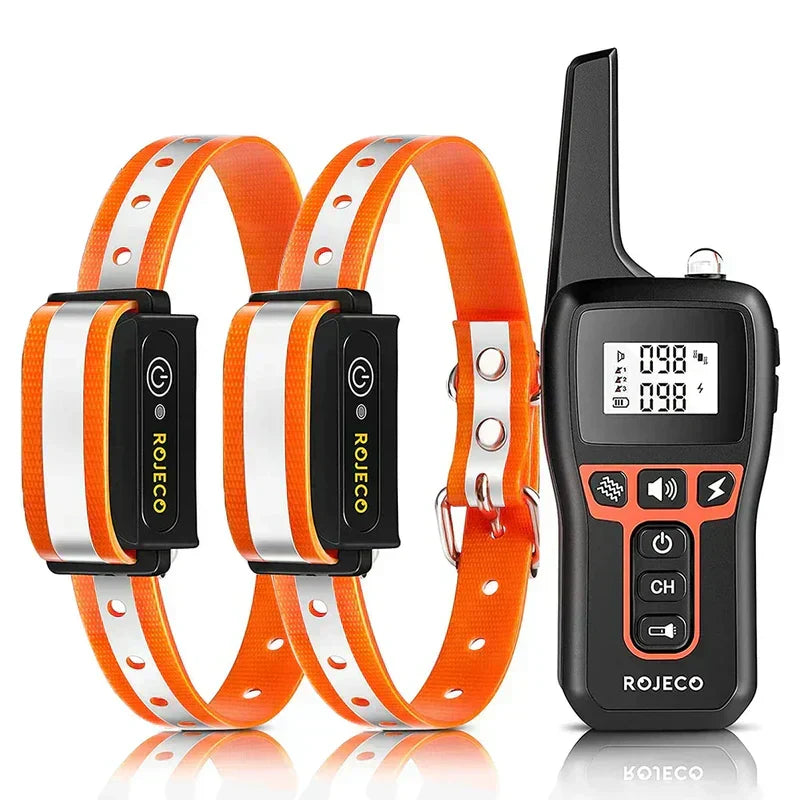 Remote Pet Training Collar with 3280 ft Range – Rechargeable Waterproof System with Vibration, Tone & Adjustable Stimulus for Small to Large
