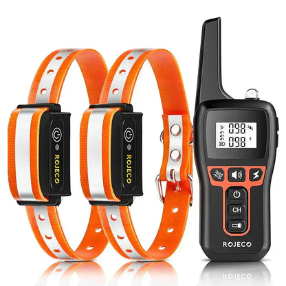 Remote Pet Training Collar with 3280 ft Range – Rechargeable Waterproof System with Vibration, Tone & Adjustable Stimulus for Small to Large