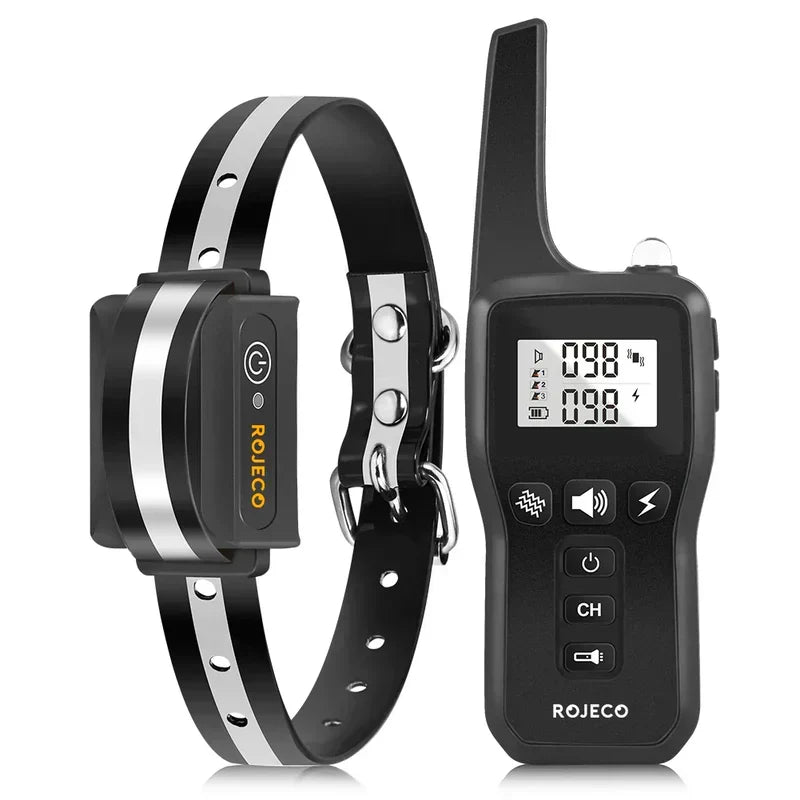 Remote Pet Training Collar with 3280 ft Range – Rechargeable Waterproof System with Vibration, Tone & Adjustable Stimulus for Small to Large