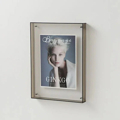 Translucent Acrylic Picture Frame with Vibrant Color Tint for Desktop & Wall Display | Modern Photo Holder for 4x6 5x7 6x8 8x10 Prints