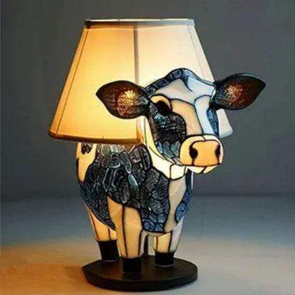 Dog Breed Sculpture LED Night Light USB Powered Desk Lamp for Bedroom Home Office Nightstand Decorative Accent Lighting