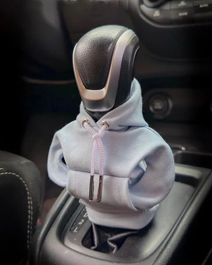 Mini Hoodie Gear Shift Cover – Playful Car Interior Accessory for Manual & Automatic Vehicles