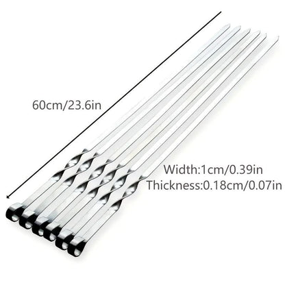 SKEWERPRO – Long Handle BBQ Skewers Set
