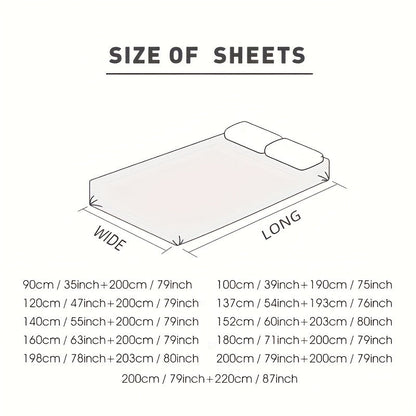 Bamboo Fiber Fitted Sheet Deep Pocket Breathable Cooling Bed Sheet Moisture Wicking Soft Bedding for Summer Twin Full Queen King Cal King
