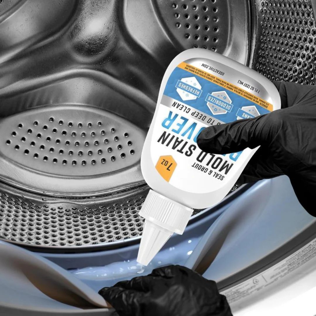 Mold Remover Gel for Bathrooms, Grout & Tile – Deep-Cleaning Formula for Showers, Kitchens & Damp Areas – No Scrubbing Required