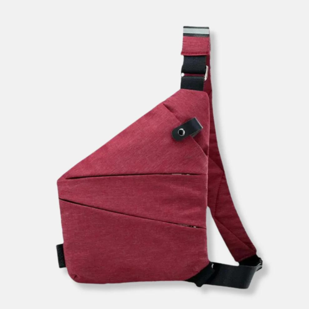 Shoulder Sling Organizer with RFID Protection & Slash-Resistant Strap for Travel, Commuting & Daily Use