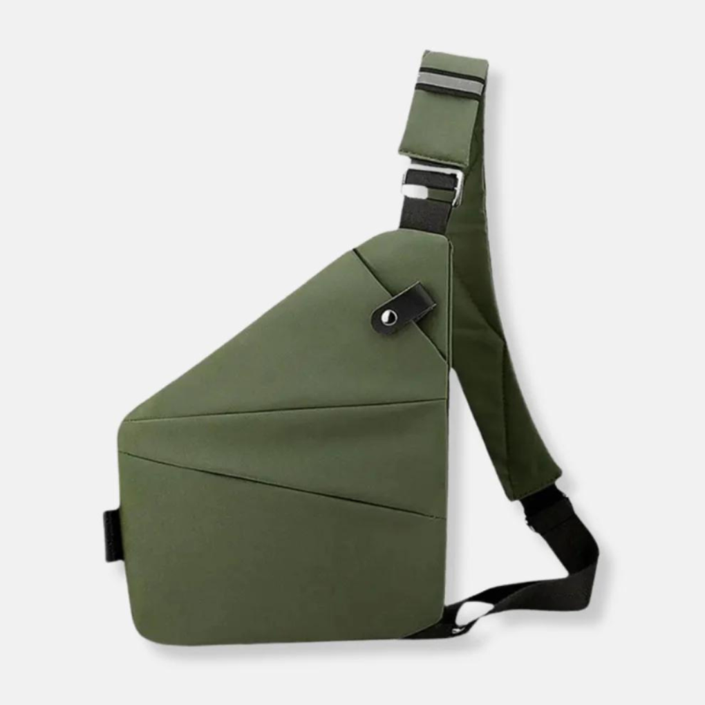 Shoulder Sling Organizer with RFID Protection & Slash-Resistant Strap for Travel, Commuting & Daily Use