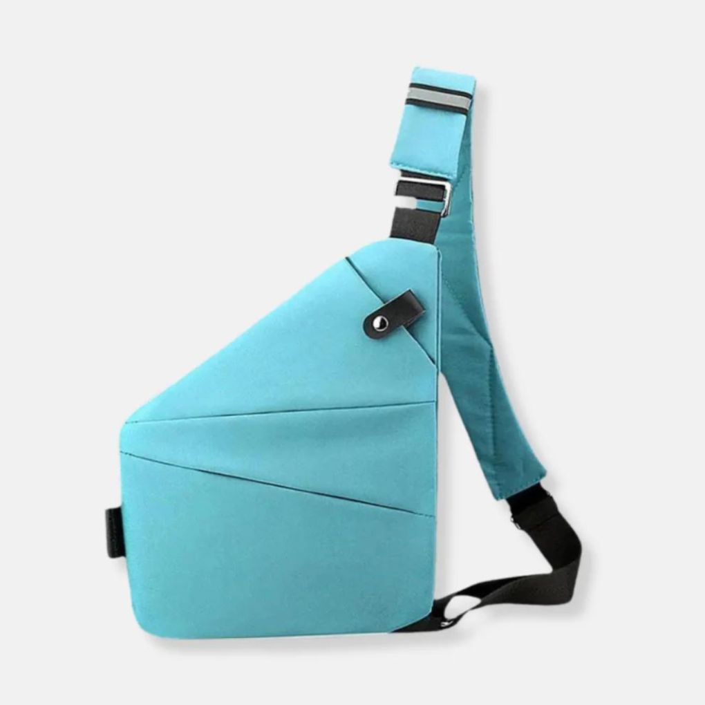 Shoulder Sling Organizer with RFID Protection & Slash-Resistant Strap for Travel, Commuting & Daily Use