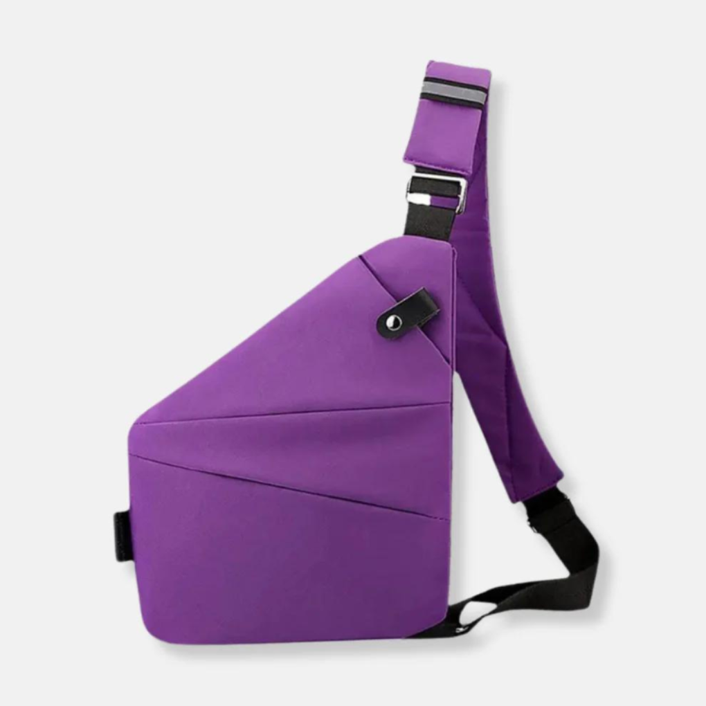 Shoulder Sling Organizer with RFID Protection & Slash-Resistant Strap for Travel, Commuting & Daily Use