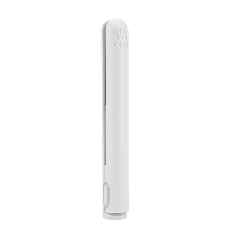 Compact Dual-Function Hair Styling Tool Ceramic Plates Curls & Straightens Portable Travel Size for Daily Touch-Ups On-the-Go Styling