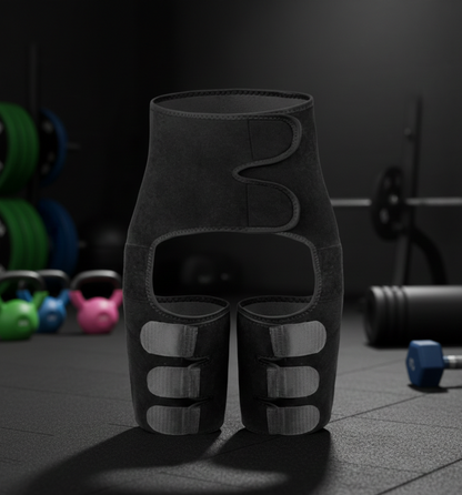 Compression Hip & Thigh Wrap for Support During Exercise & Daily Wear | Adjustable Brace for Men & Women